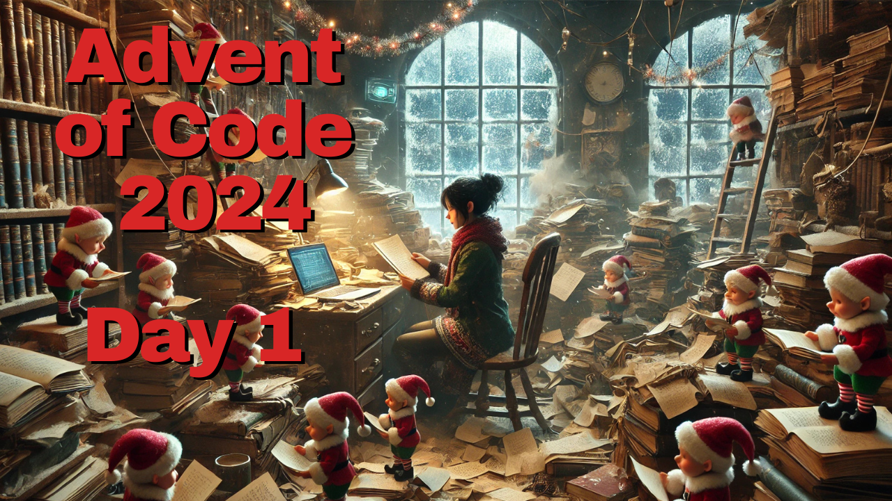 How to solve Advent of Code 2024 - Day 1 with Python