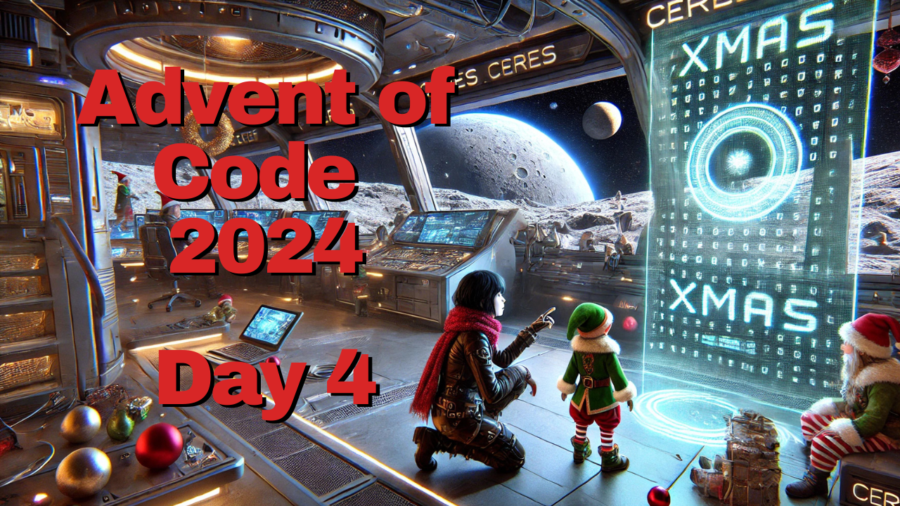 How to solve Advent of Code 2024 - Day 4 with Python